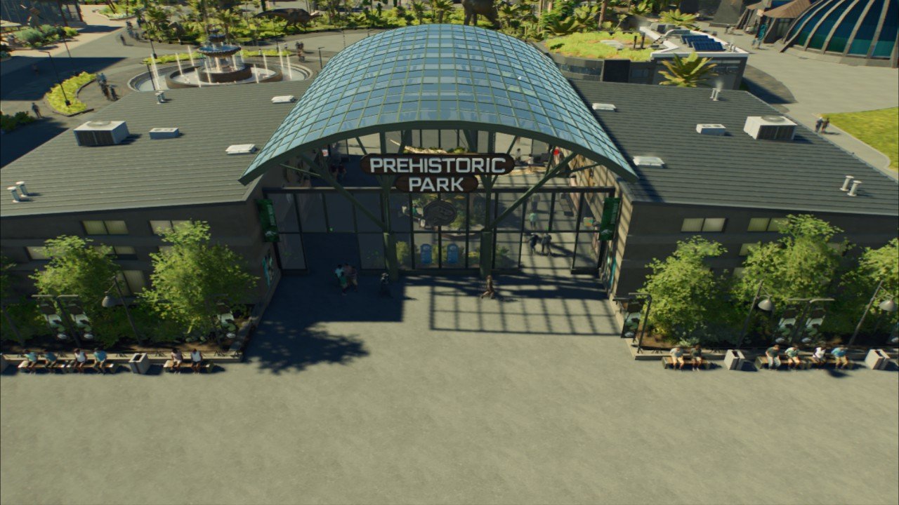 Prehistoric park entrance - Workshop - Jurassic World Evolution 3
