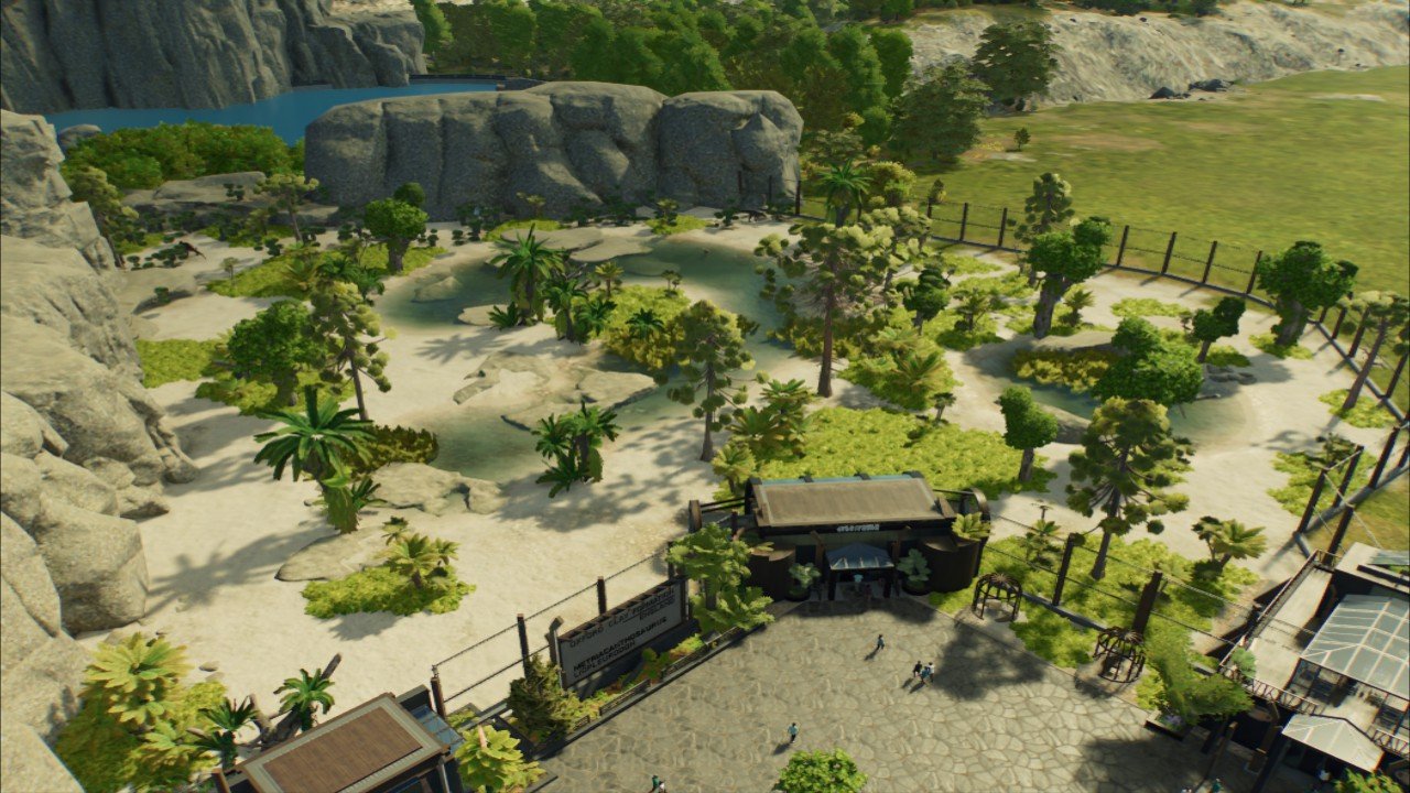 Metriacanthosaurus enclosure - Workshop - Jurassic World Evolution 3