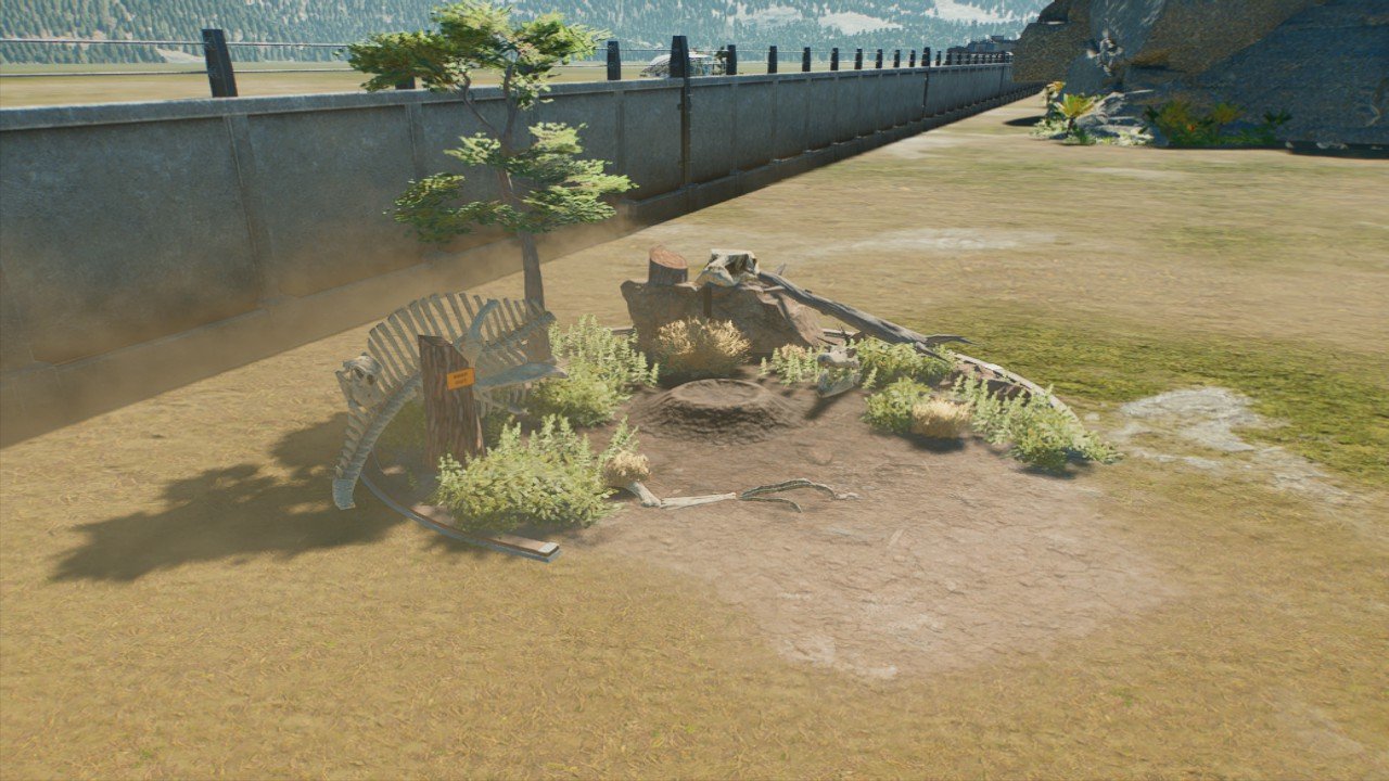 Large nest with Bones - Workshop - Jurassic World Evolution 3