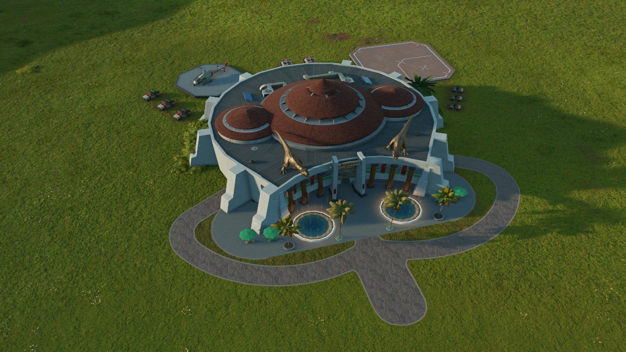 3 in 1 Facility Jurassic Park - Workshop - Jurassic World Evolution 3