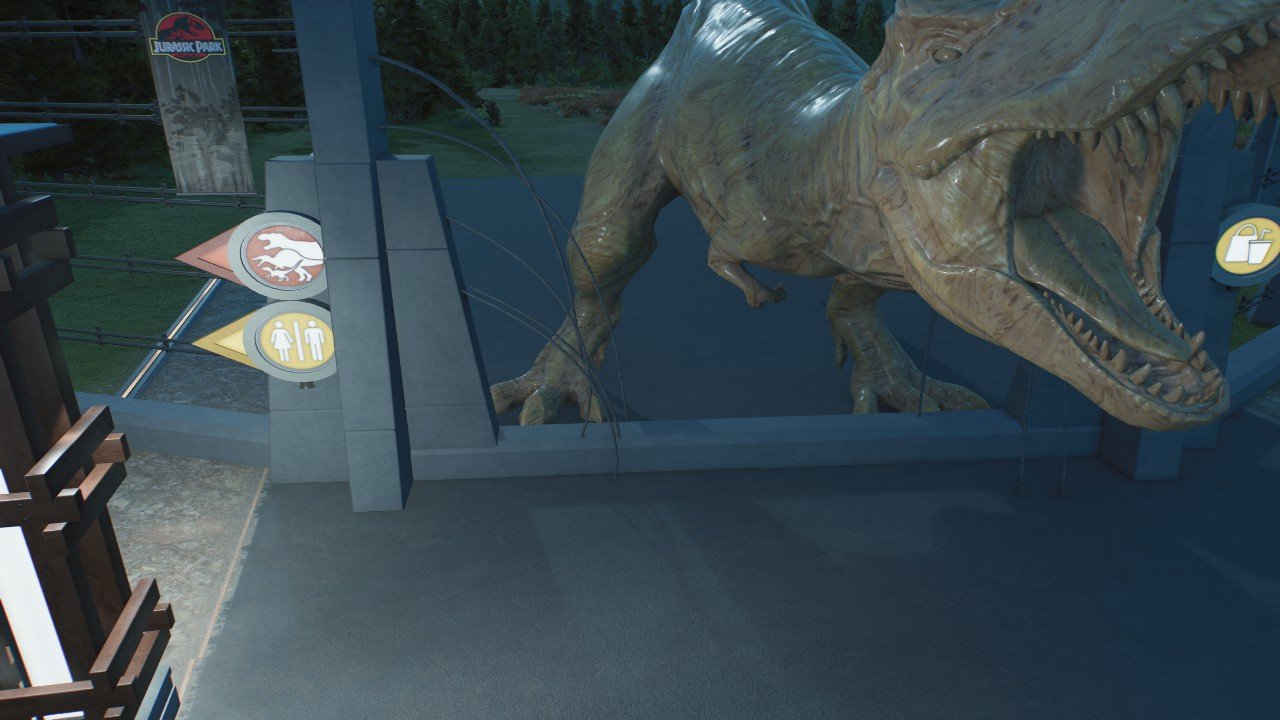 T rex - Workshop - Jurassic World Evolution 3