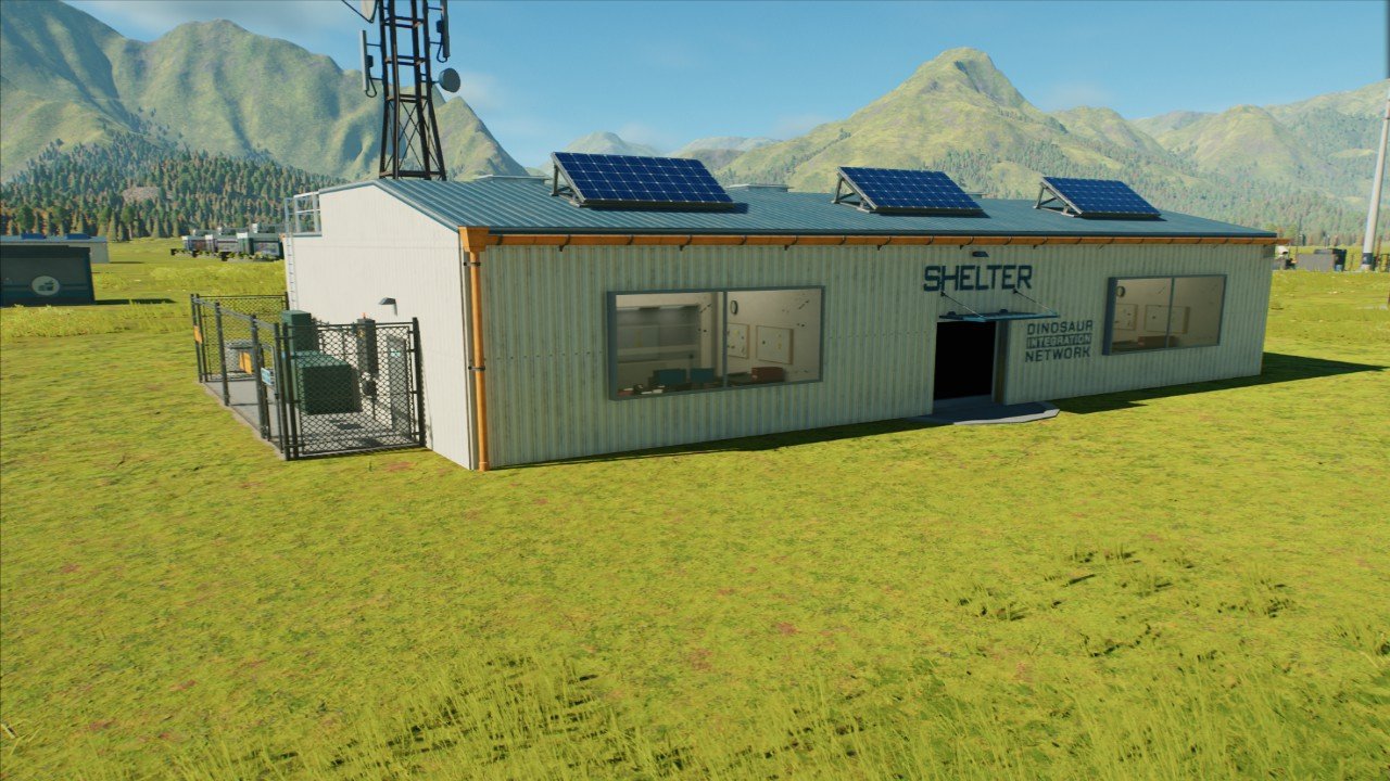 DIN Rapid Shelter - Workshop - Jurassic World Evolution 3