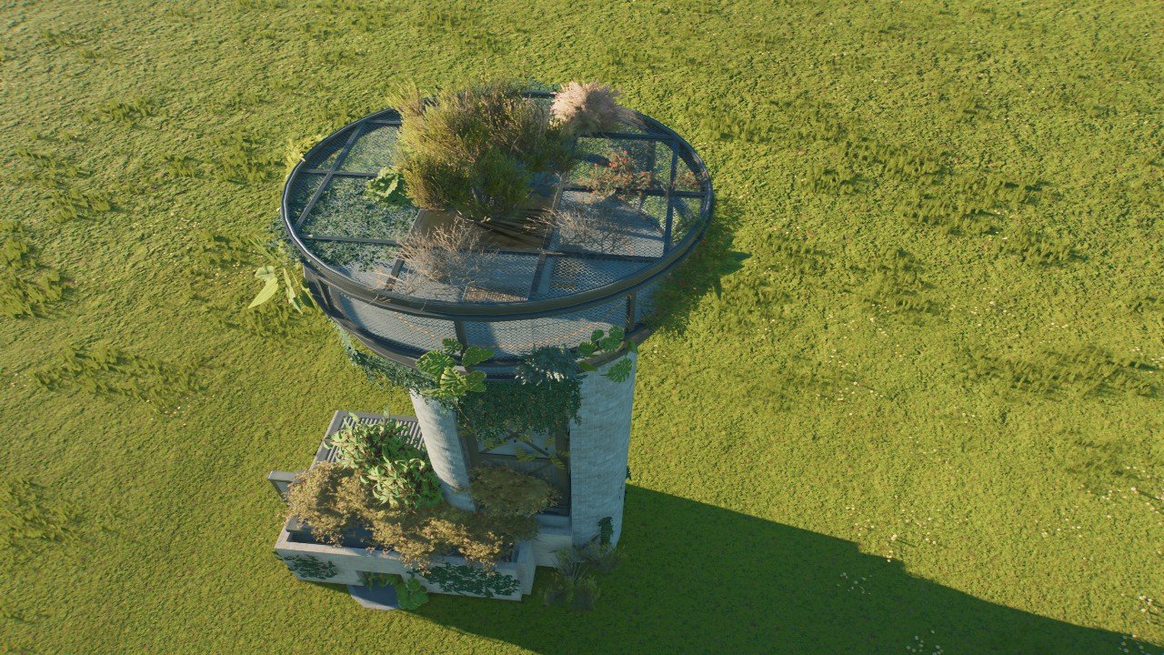 Abandoned viewing gallery - Workshop - Jurassic World Evolution 3