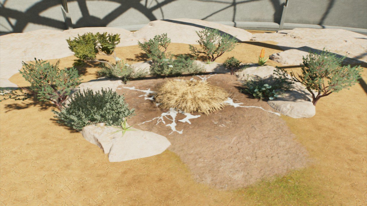 Simple Desert/Mediterranean Aviary Nest