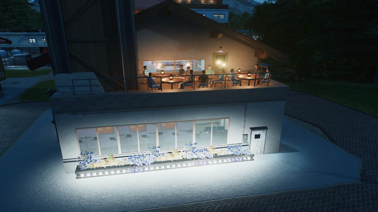 Styled Backside Of Viewing Tower (Europe)