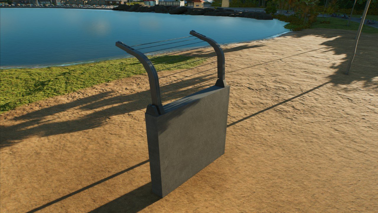 Better JW lagoon wall - Workshop - Jurassic World Evolution 3