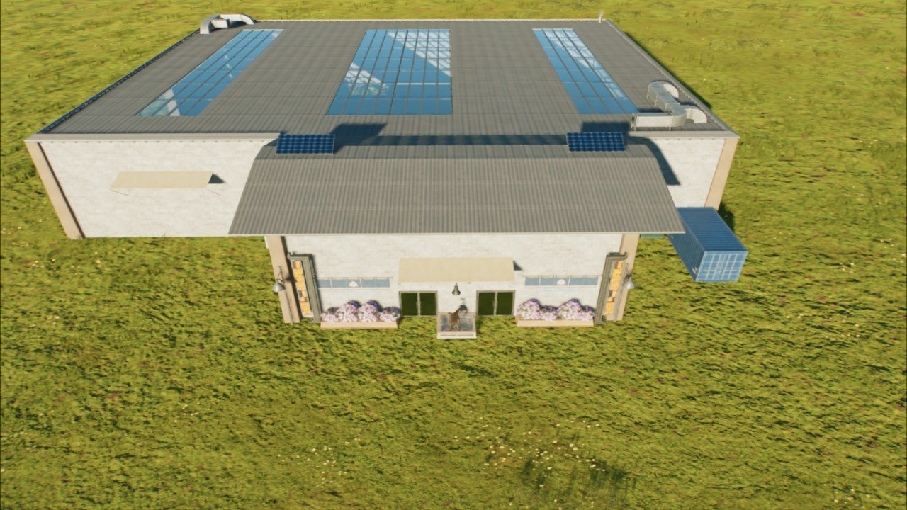 Enclosure House Temp (glass roof)