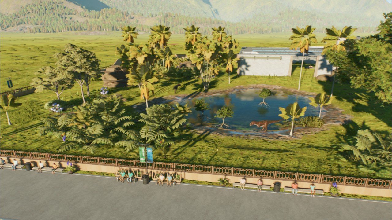 Majungasaurus Enclosure /w House