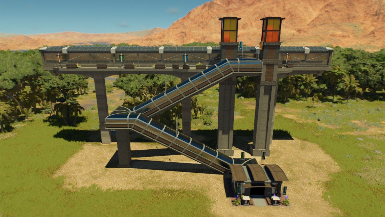 JW Monorail - Workshop - Jurassic World Evolution 3