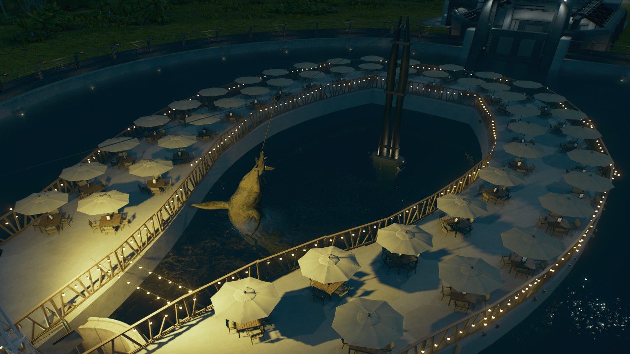 Lagoon viewing platform - Workshop - Jurassic World Evolution 3