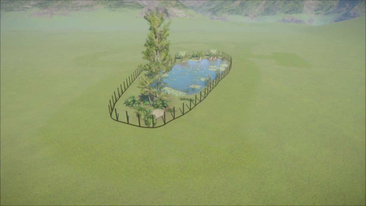 Small pond excibit