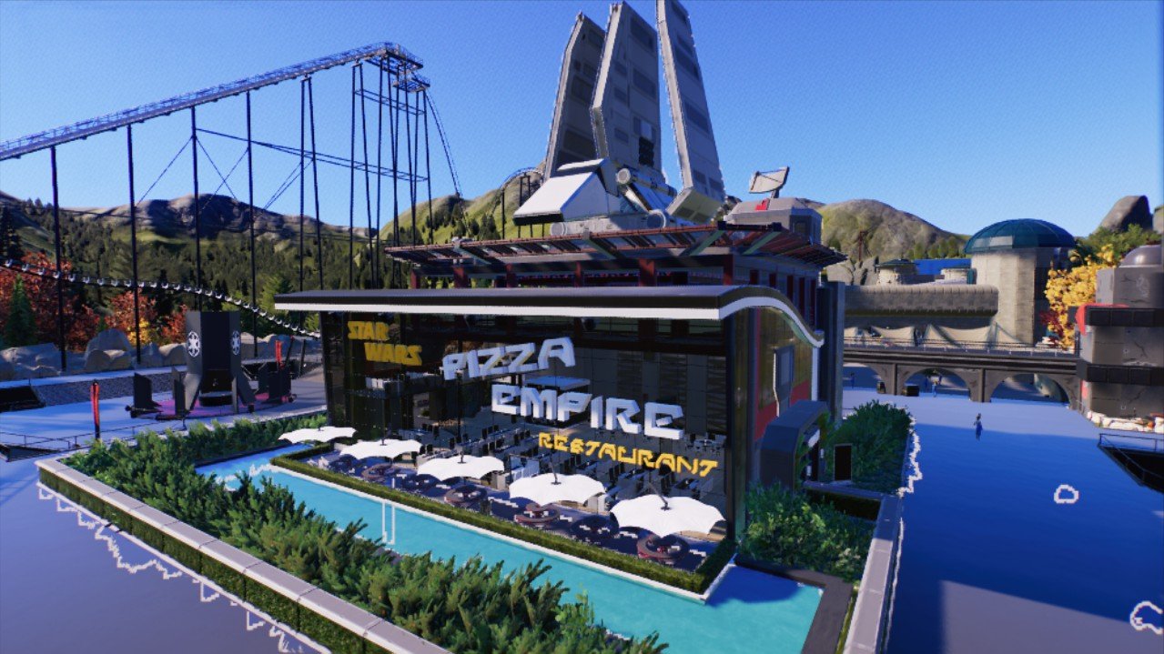 NOFXTEK STAR WARS PIZZA EMPIRE RESTAURANT
