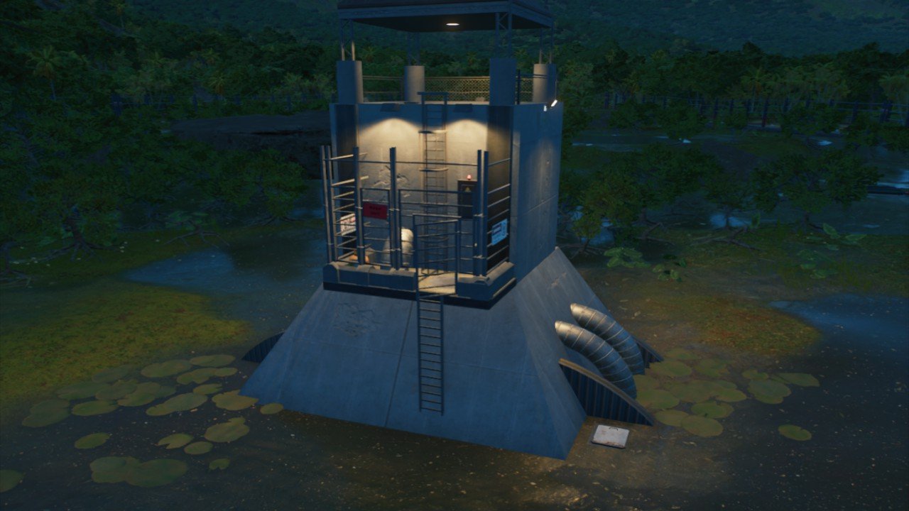 enclosure watchtower - Workshop - Jurassic World Evolution 3