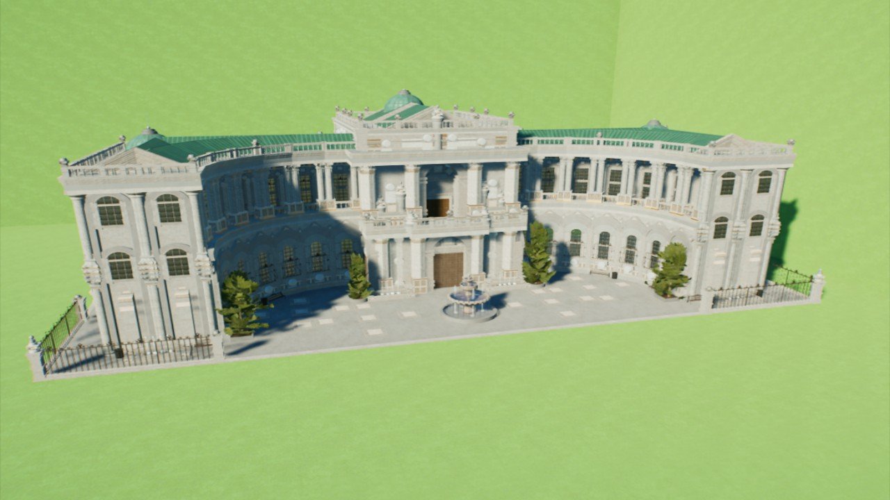 Large Hotel based on the Hofburg Pt.2
