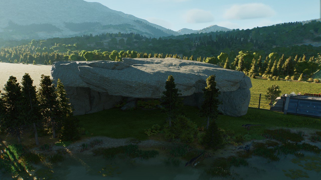 Rock shelter with large nest - Workshop - Jurassic World Evolution 3
