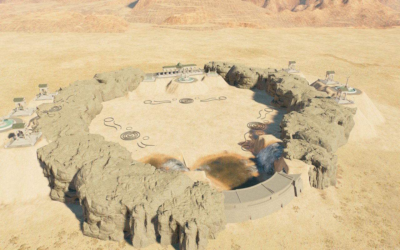 Arena battle tournament park - Workshop - Jurassic World Evolution 3
