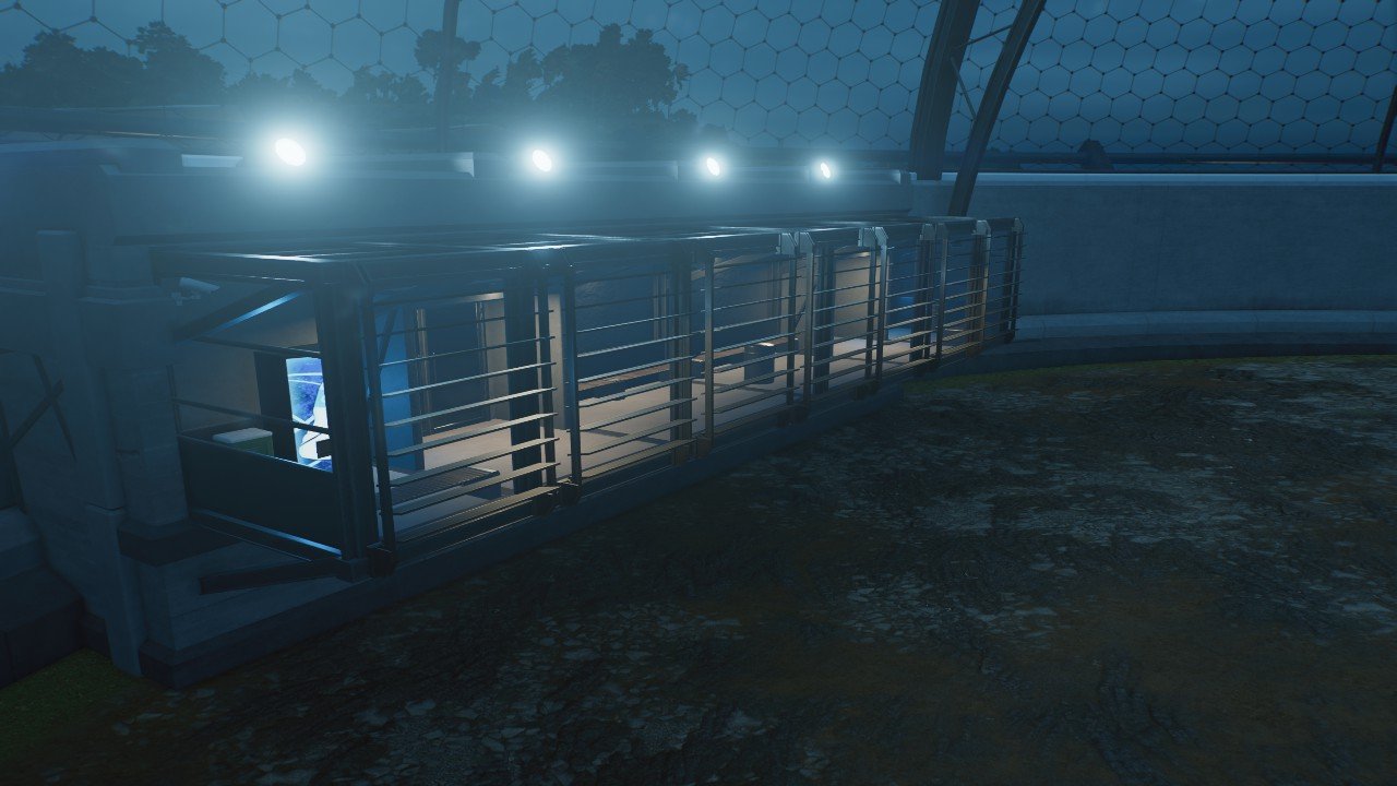 Reinforced Aviary Viewing Gallery - Workshop - Jurassic World Evolution 3