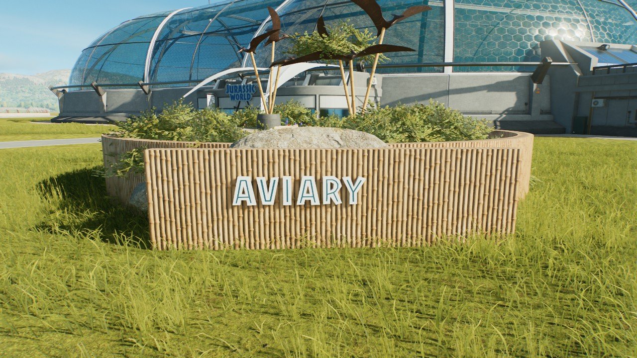 Aviary Stature - Workshop - Jurassic World Evolution 3