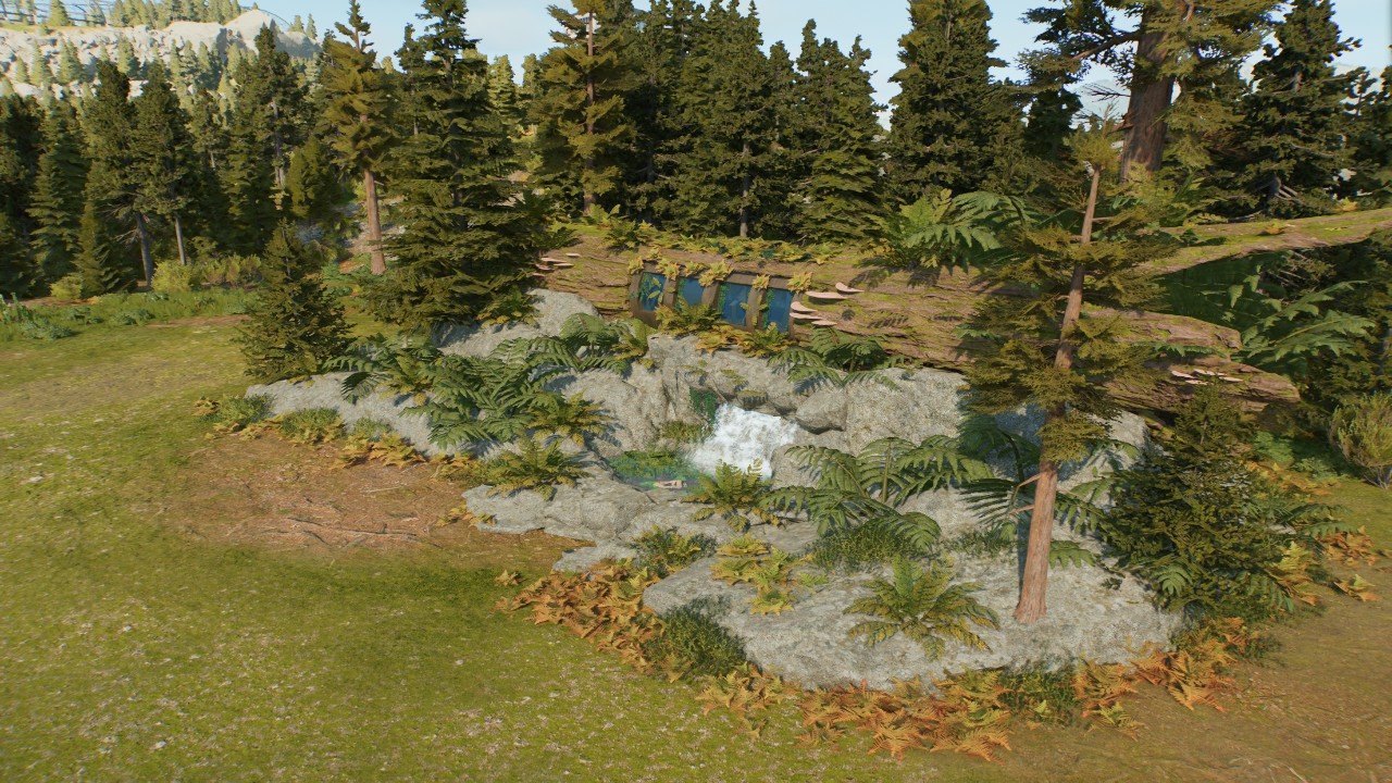 Log viewing gallery: Jurassic lodge