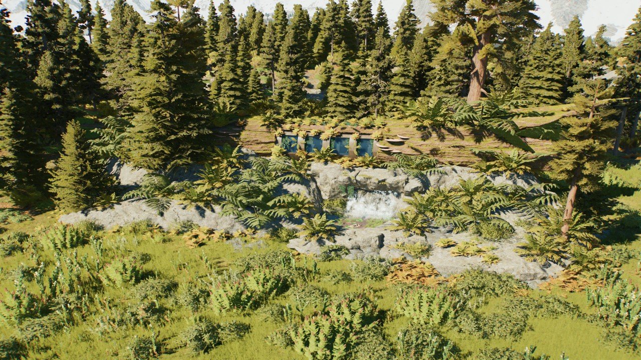 Log viewing gallery: Jurassic lodge build set