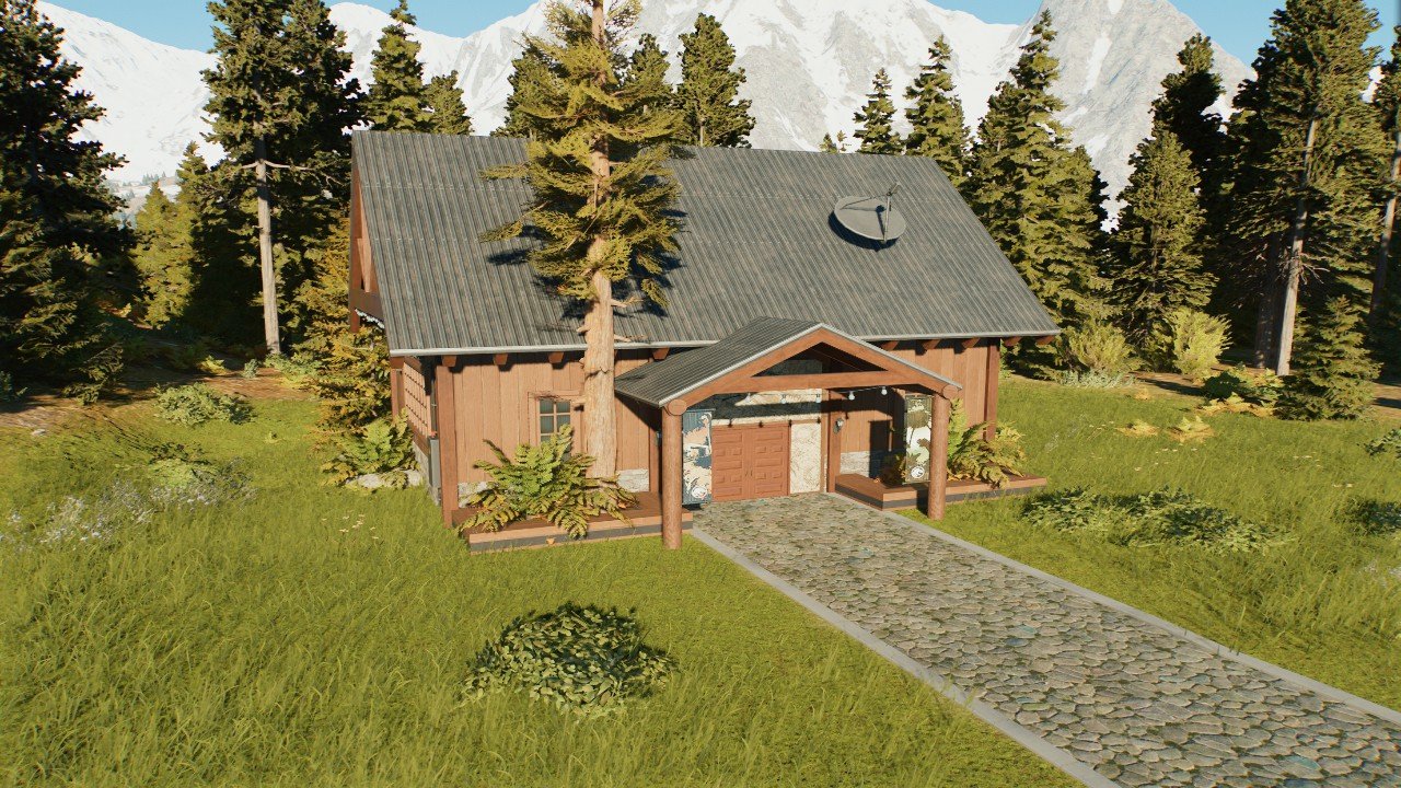 Remote entrance: Jurassic lodge