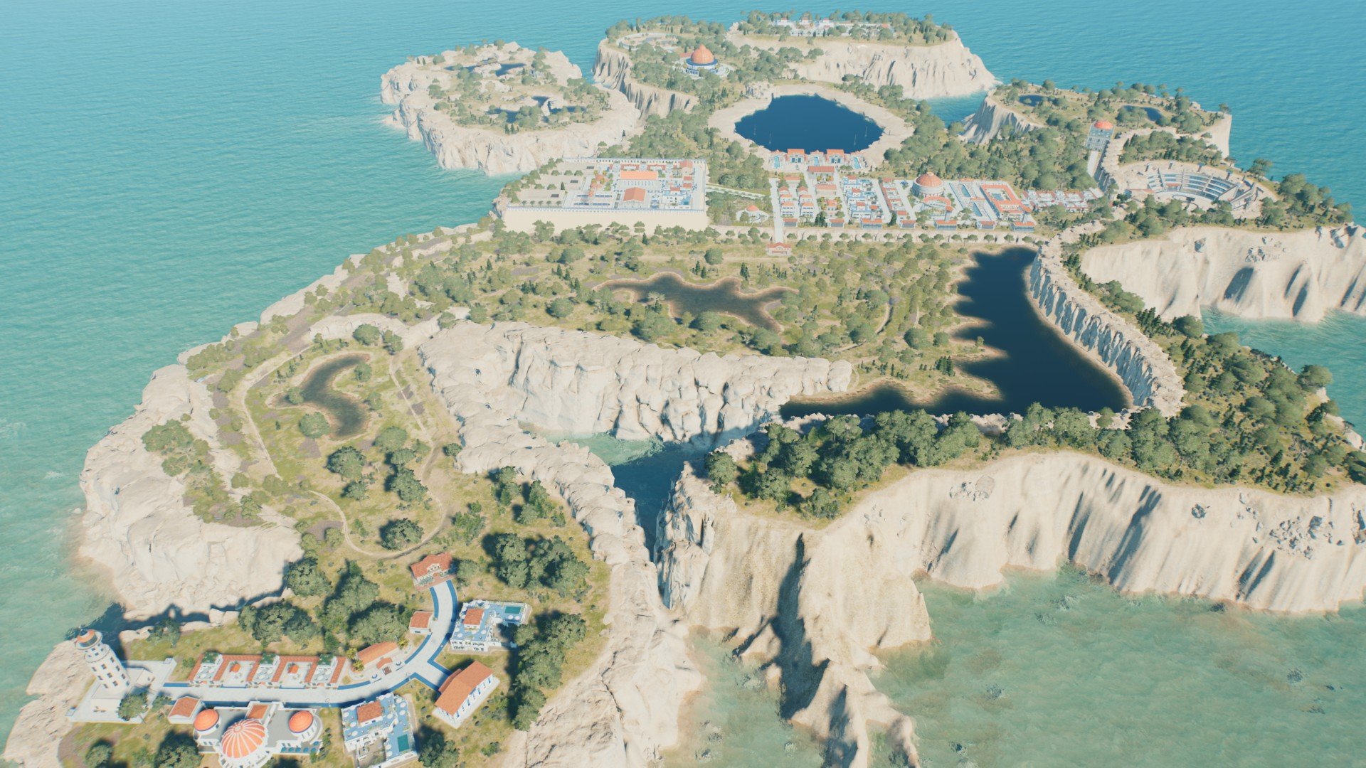 Ellada Greece [No Dinos] - Workshop - Jurassic World Evolution 3