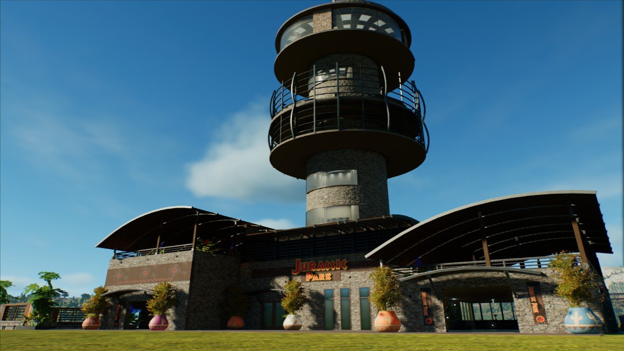 Viewing Tower Extended - Workshop - Jurassic World Evolution 3