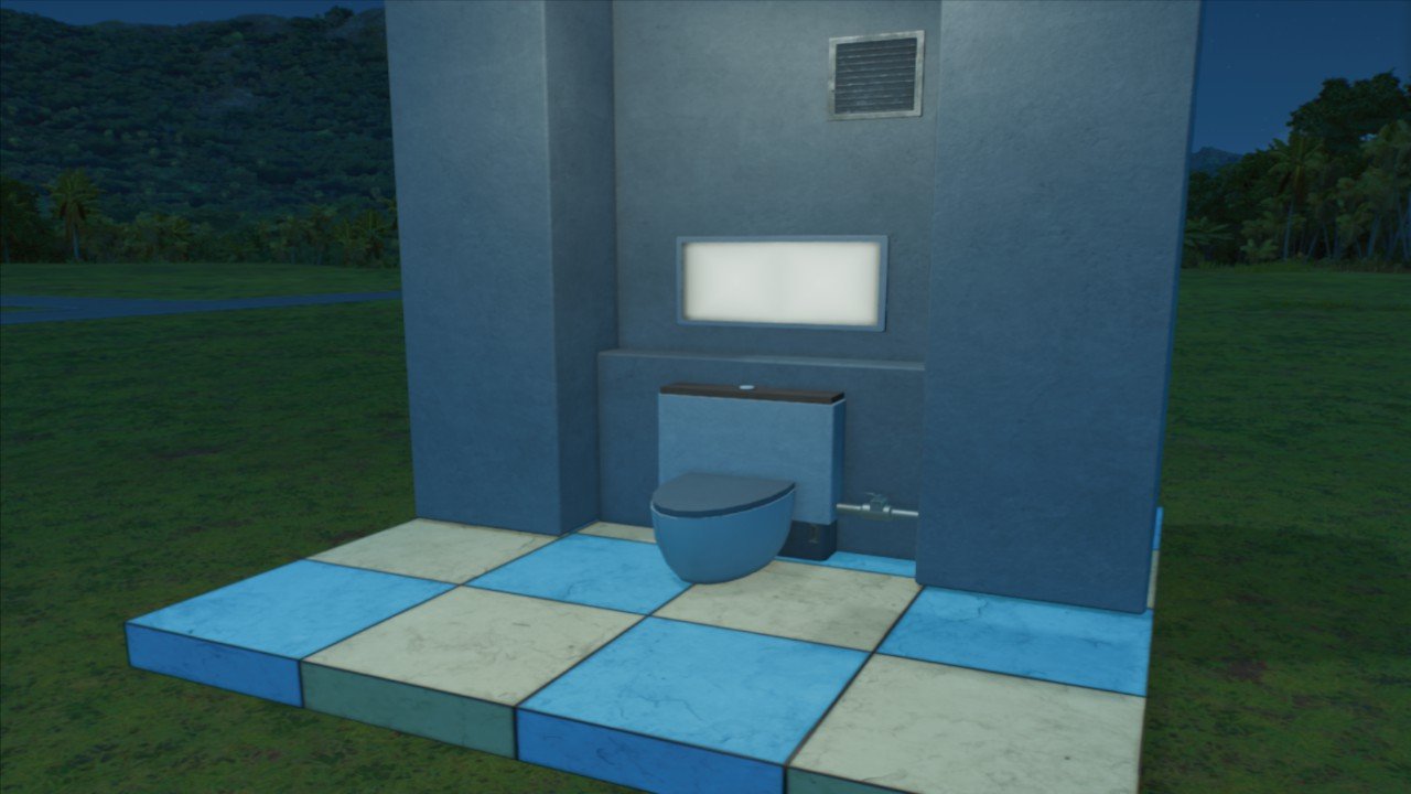马桶,Toilet - Workshop - Jurassic World Evolution 3