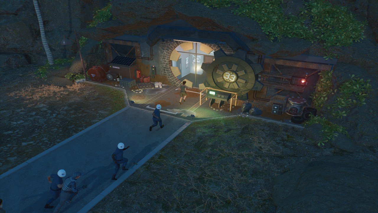 Fallout Vault open gate