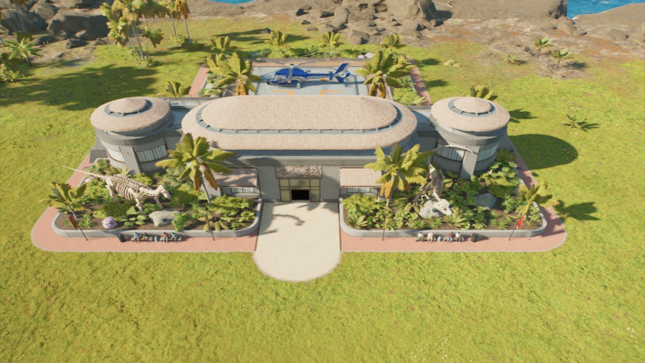 Hawaii arrival pad - Workshop - Jurassic World Evolution 3
