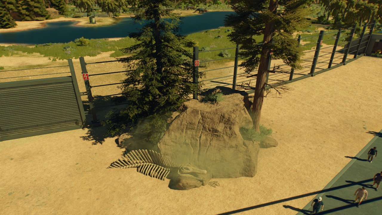 Natural Repeater with fossil