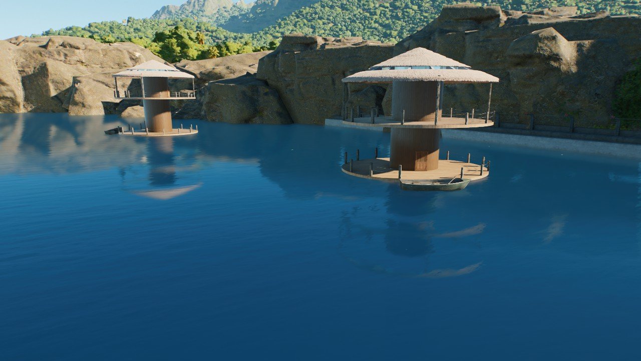Lagoon Viewing Platform - Workshop - Jurassic World Evolution 3
