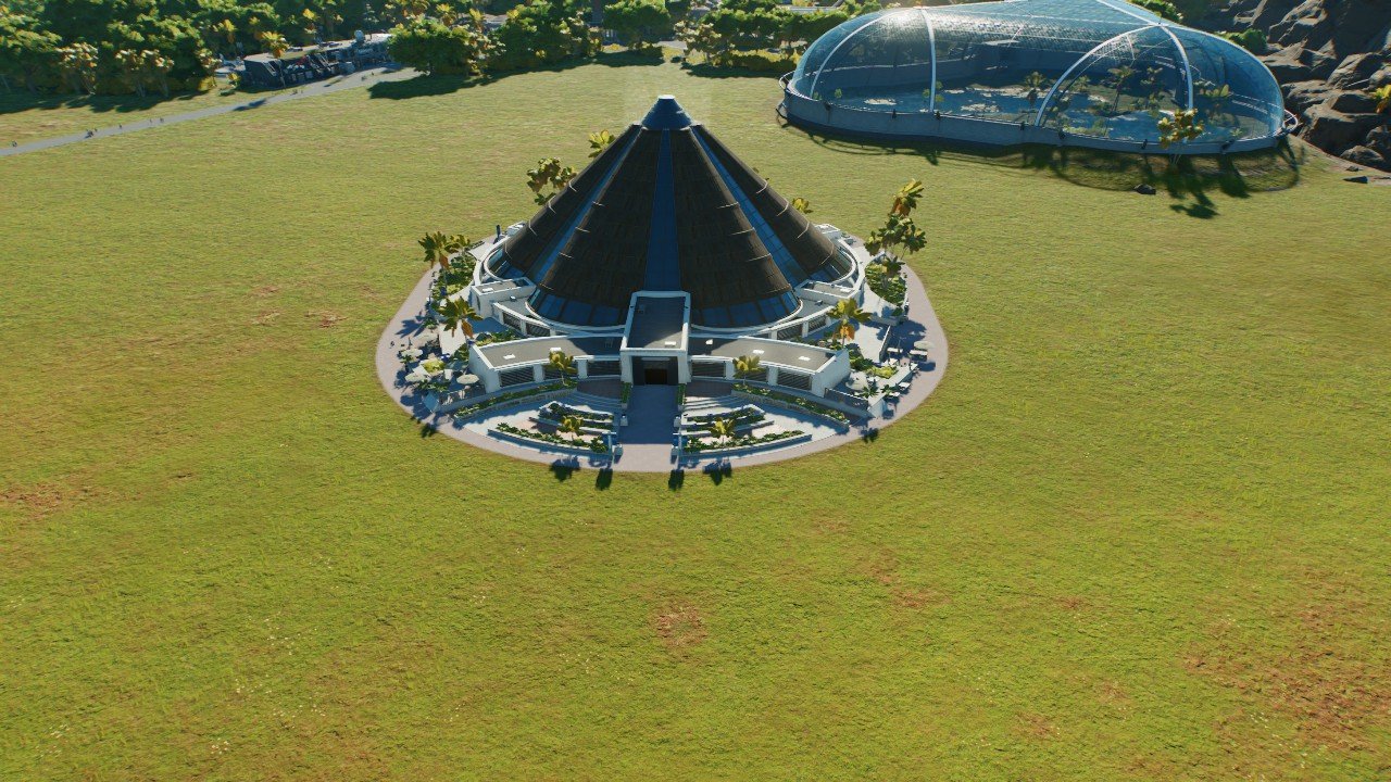 Innovation center arrival point - Workshop - Jurassic World Evolution 3