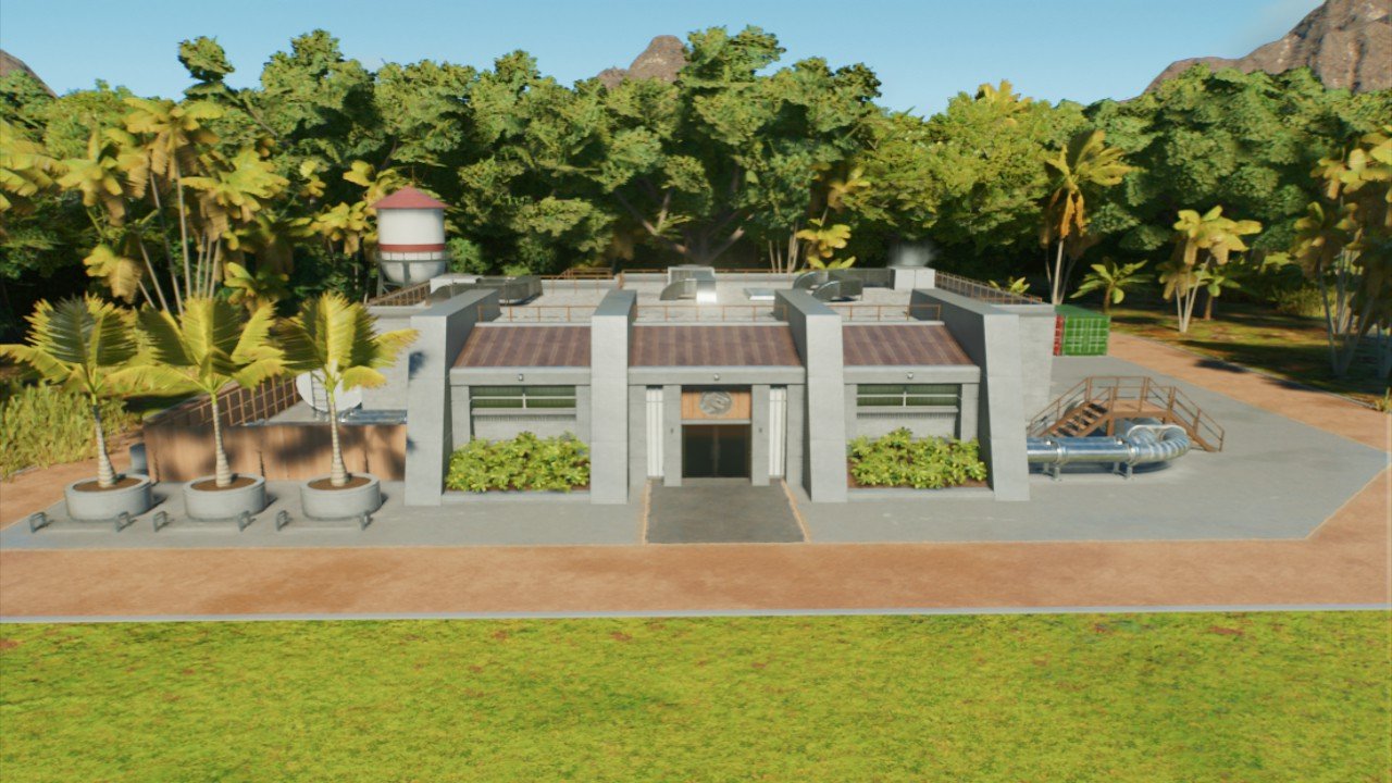 Jurassic Park Themed Staff Center - Workshop - Jurassic World Evolution 3