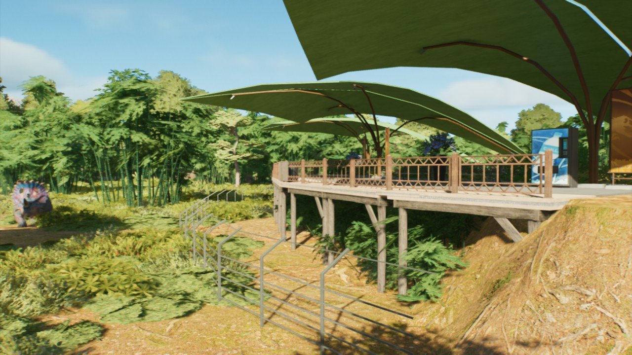 Viewing Terrace - Workshop - Jurassic World Evolution 3
