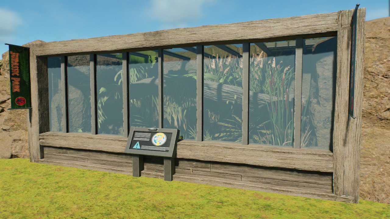 Small enclosure (Display) - Workshop - Jurassic World Evolution 3