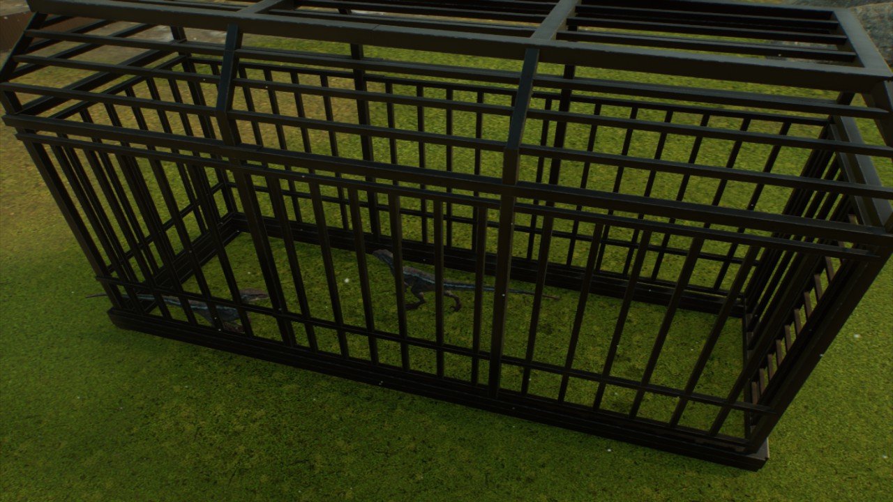 Functional Indoraptor Cage - Workshop - Jurassic World Evolution 3
