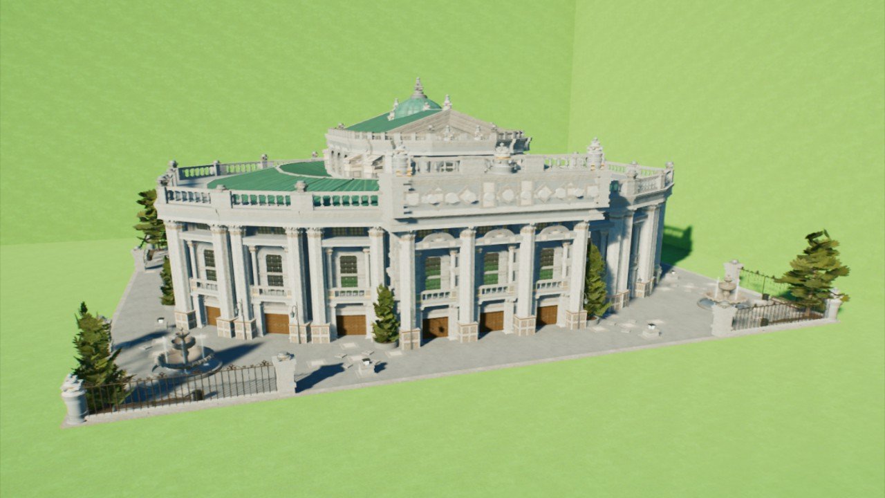 Activity Centre inspired by the Burgtheater in Vienna Pt.1