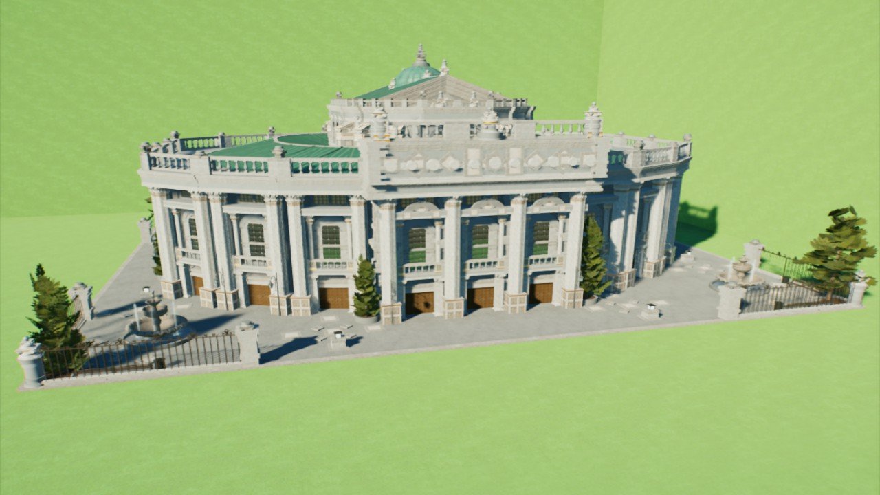 Activity Cenre inspired by the Burgtheater in Vienna. Pt.2