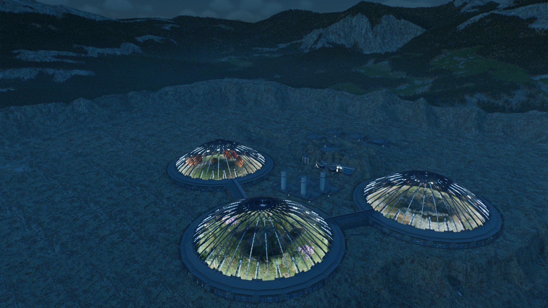 A full Moon Ecosystem