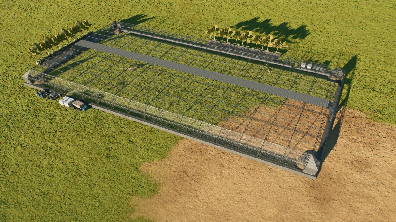 Small Enclosed Exhibit - Workshop - Jurassic World Evolution 3