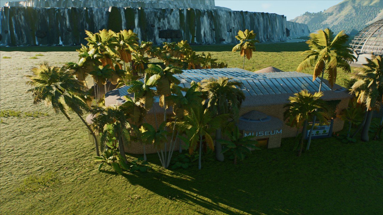 Inside Museum and place for DE - Workshop - Jurassic World Evolution 3