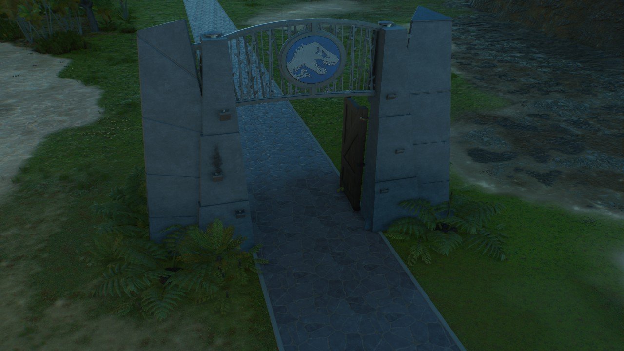 Jurassic world gate entrance - Workshop - Jurassic World Evolution 3