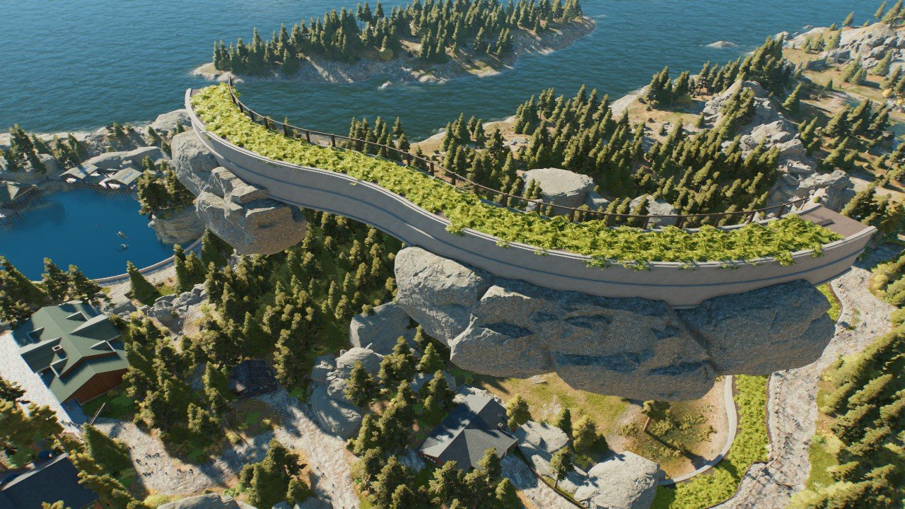 Enclosure Walkpath Wall - Workshop - Jurassic World Evolution 3