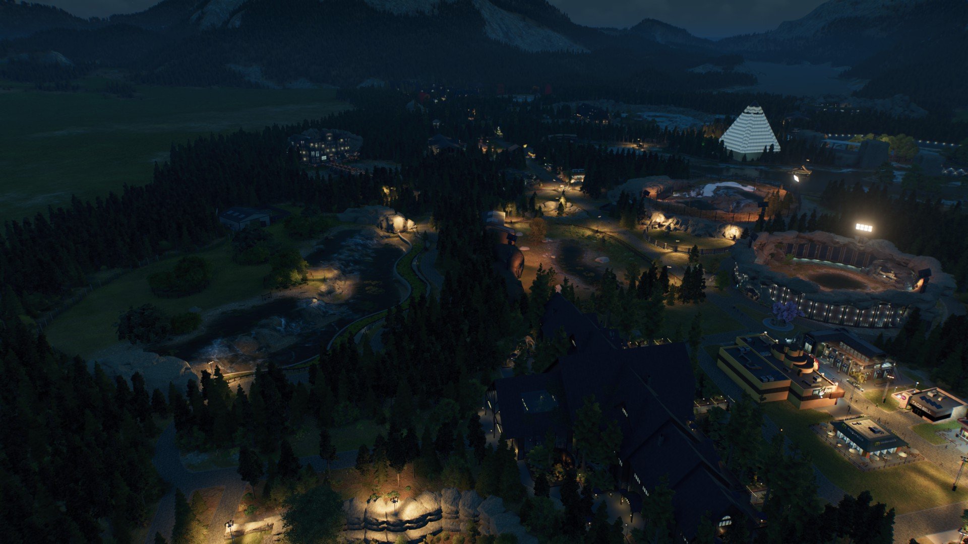 Alpine Park - Workshop - Jurassic World Evolution 3
