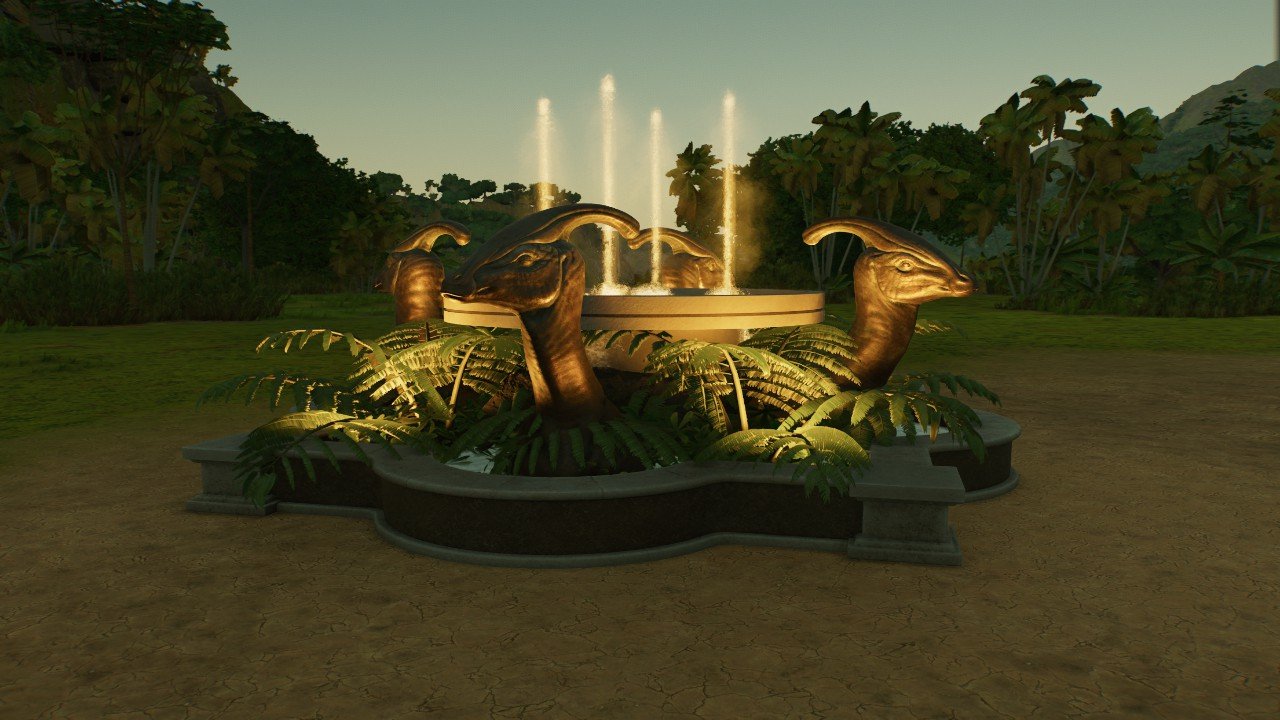 JPOG Inspired Parasaur Fountain