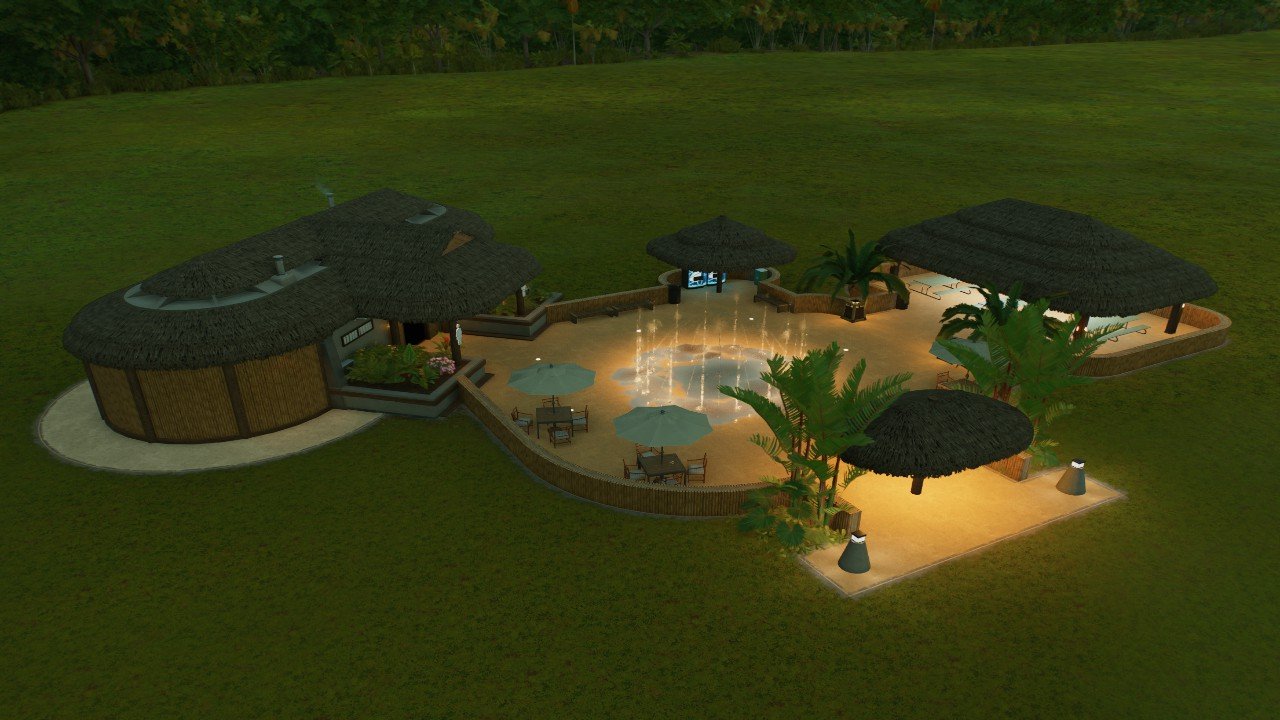 Rest Area w/ Restrooms