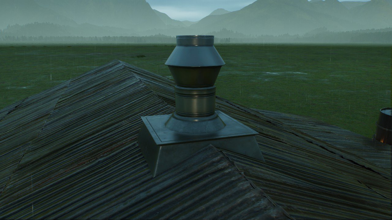 RDR2 Stable Roof Accessory - Workshop - Jurassic World Evolution 3