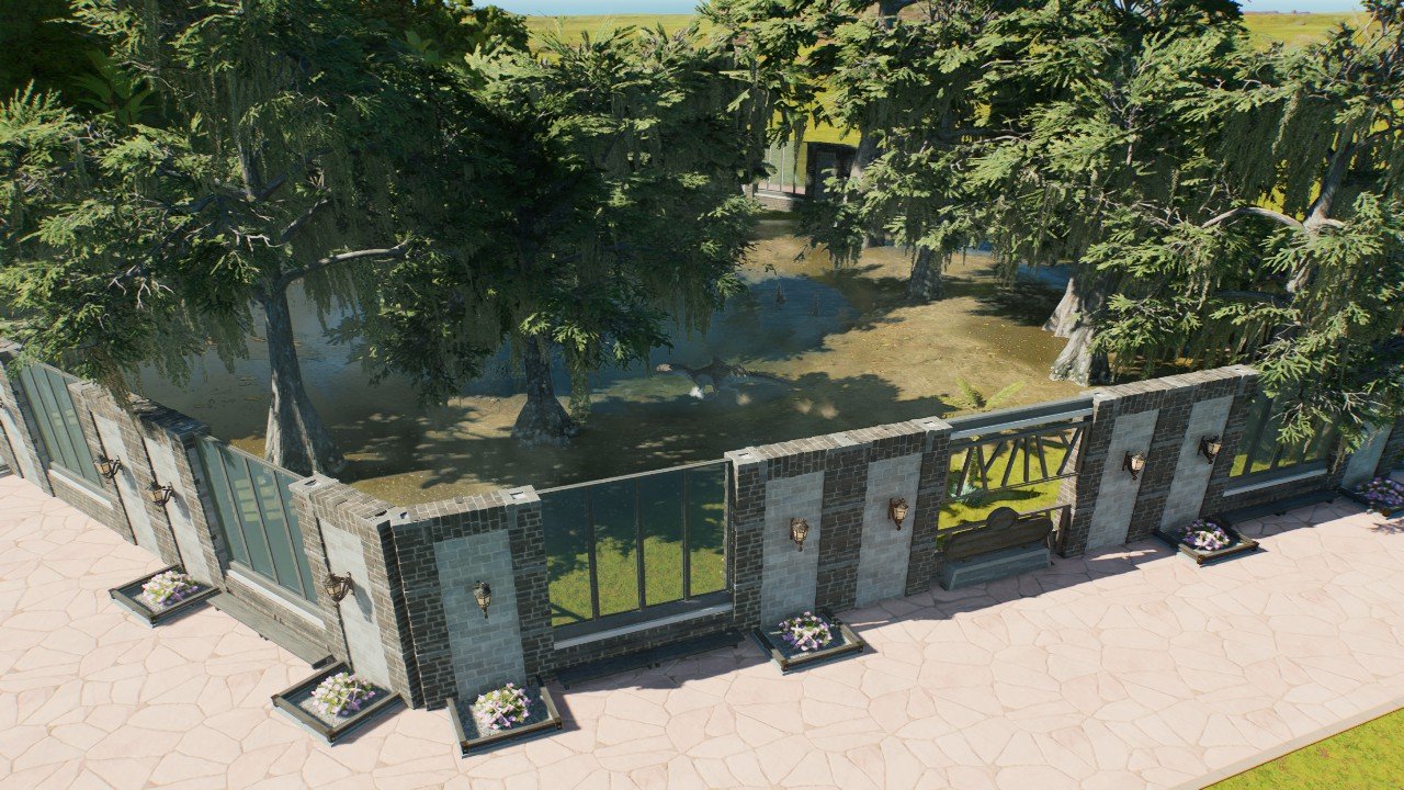 Small circular enclosure - Workshop - Jurassic World Evolution 3