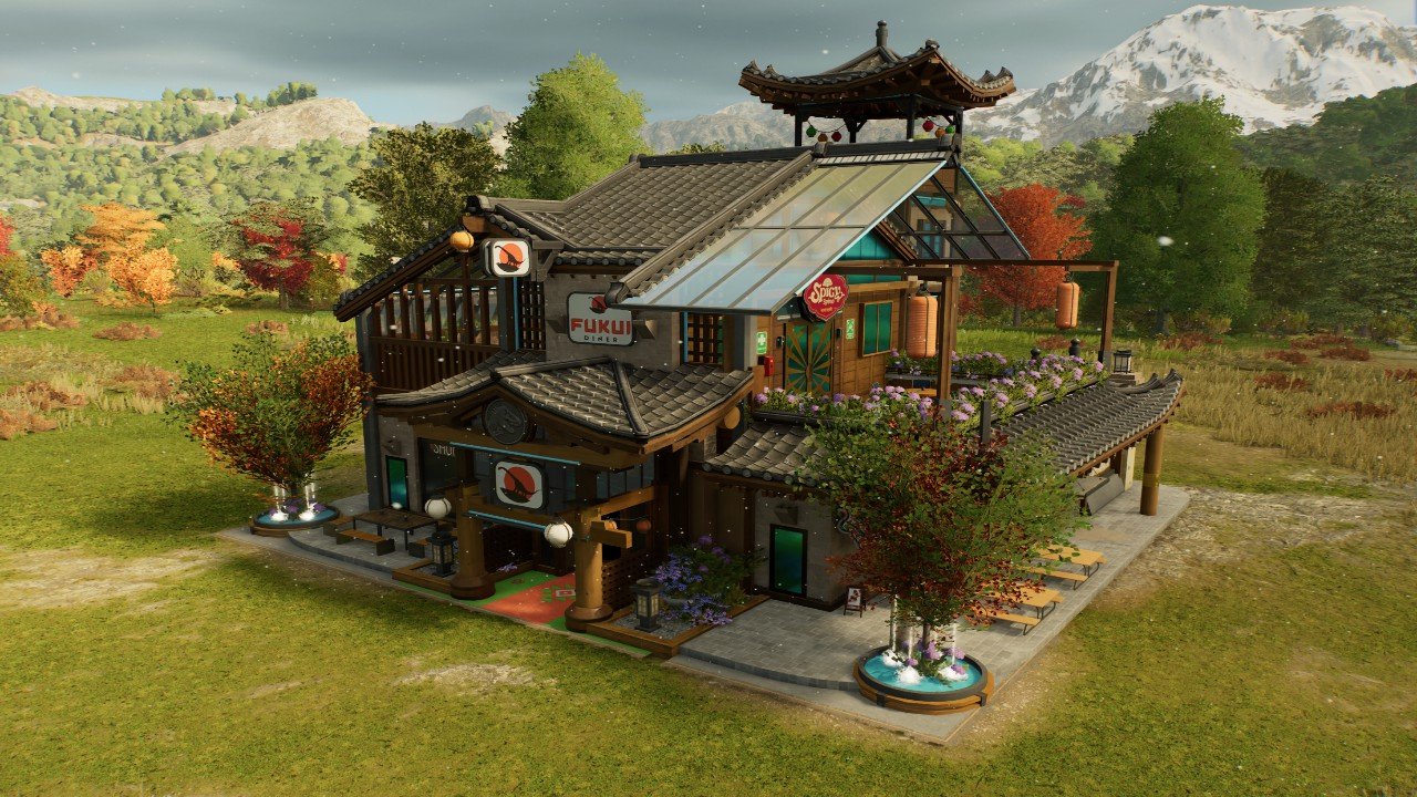 ASIAN DD2 Large Food Amenety (autumn edit)